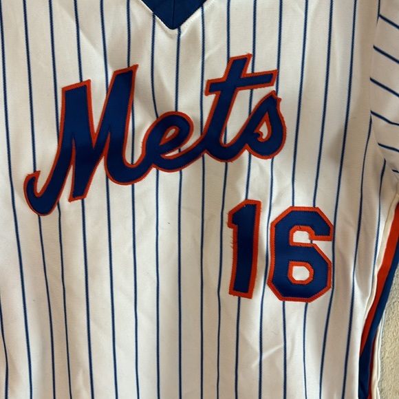 Vintage New York Mets MLB Shirt Sand-Knit Embroidered #16 - Picture 2 of 10